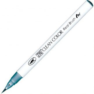 ZIG Kuretake Clean Colour Real Brush Pen 305  Smoky Teal