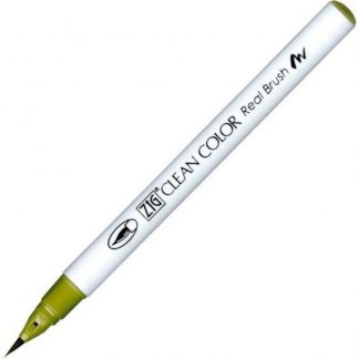 ZIG Kuretake Clean Colour Real Brush Pen 401  Ever Green
