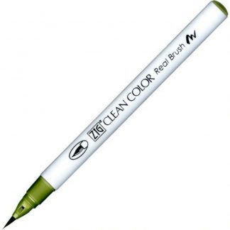 ZIG Kuretake Clean Colour Real Brush 404  Smoky Olive