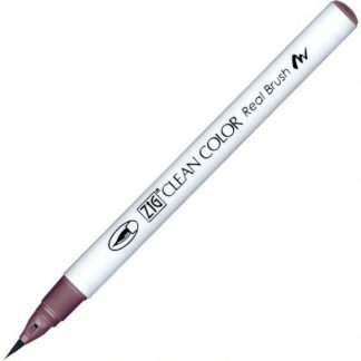 ZIG Kuretake Clean Colour Real Brush Pen 808  Plum Gray
