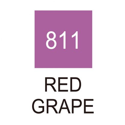 ZIG Kuretake Clean Colour Real Brush Pen 811  Red Grape - Image 2