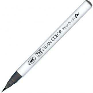 ZIG Kuretake Clean Colour Real Brush Pen 906  Cool Gray 6