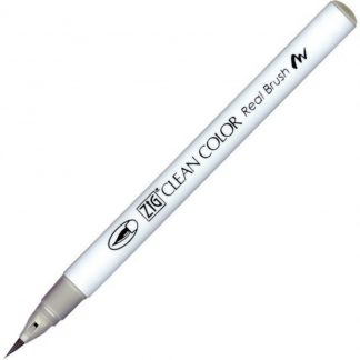 ZIG Kuretake Clean Colour Real Brush Pen 907  Warm Gray 3