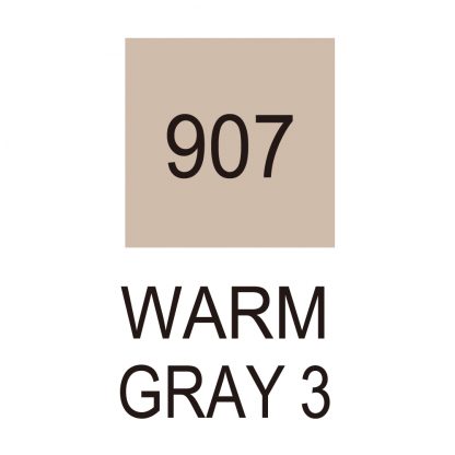 ZIG Kuretake Clean Colour Real Brush Pen 907  Warm Gray 3 - Image 2