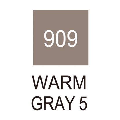 ZIG Kuretake Clean Colour Real Brush Pen 909  Warm Gray 5 - Image 2
