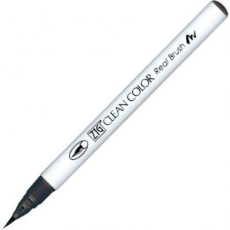 ZIG Kuretake Clean Colour Real Brush Pen 910  Warm Gray 6