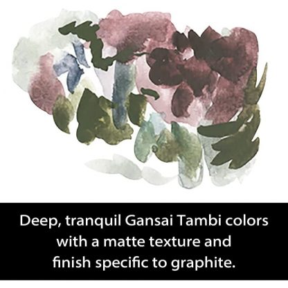 ZIG Kuretake Gansai Tambi 'Graphite colours' 6 set - Image 6