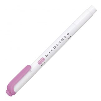Zebra Mildliner Marker pen : Mild Magenta