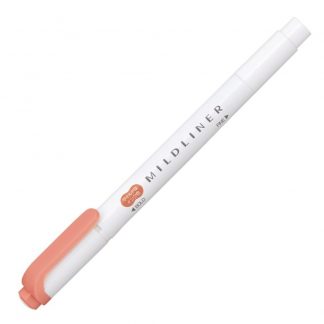 Zebra Mildliner Marker pen : Mild Vermilion