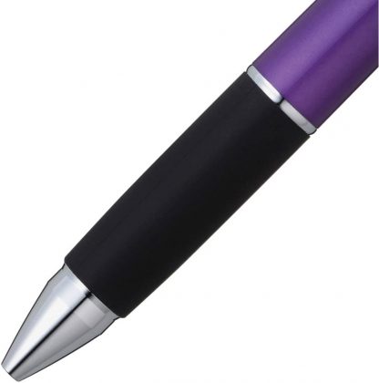 Uniball Jetstream 4 & 1 Multi pen (4 ink 0.5mm pens + 0.5mm Pencil) Purple Barrel - Image 3