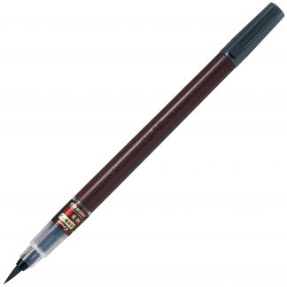 Pilot Shunpitsu Quick dry Pigment ink brush pen Medium tip Black