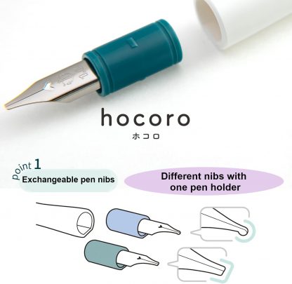 Sailor hocoro Dipping pen Calligraphy pen nib & Fountain pen nib set White pen holder - Image 2