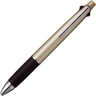 Uniball Jetstream 4&1 Multi pen (4 ink 0.38mm pens+0.5mm Pencil) Champagne Gold