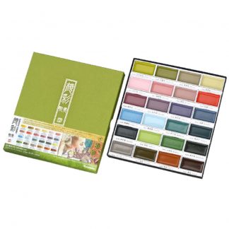 ZIG Kuretake Gansai Tambi 24 colour Art nouveau set