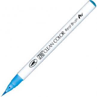 ZIG Kuretake Clean Colour Real Brush Pen 309  Sky Blue