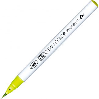 ZIG Kuretake Clean Colour Real Brush Pen 408  Apple Green