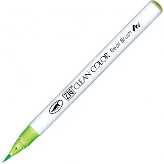 ZIG Kuretake Clean Colour Real Brush Pen 409  Lime Green