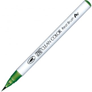 ZIG Kuretake Clean Colour Real Brush Pen 412  True Green