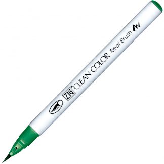 ZIG Kuretake Clean Colour Real Brush Pen 413  Summer Green