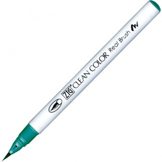 ZIG Kuretake Clean Colour Real Brush Pen 417  Blue Green