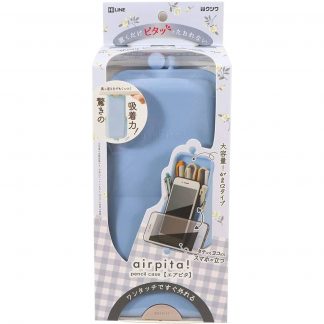 Kutsuwa airpita! Standing Pen case : Misty Blue