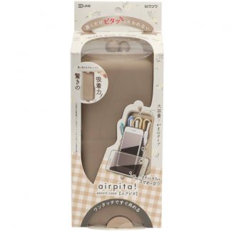Kutsuwa airpita! Standing Pen case : Milky Gray