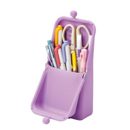 Kutsuwa airpita! Standing Pen case : Purple - Image 5