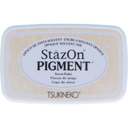 Tsukineko StazOn Pigment ink pad : Snow Flake (SZ-PIG-001)