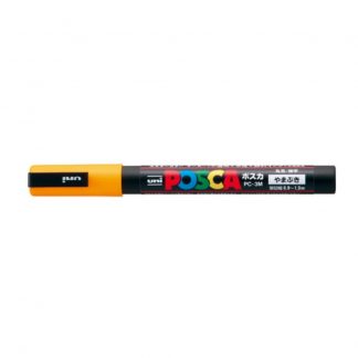 Uniball Posca Marker PC-3M : Bright Yellow (Orange Hue)