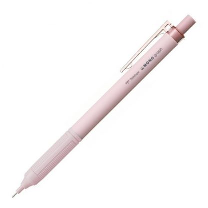 Tombow Mono Graph Lite Mechanical pencil 0.3mm Grayish Pink barrel