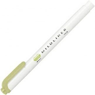 Zebra Mildliner Marker pen : Mild Olive