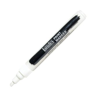 Liquitex Acrylic Marker - Titanium White (Slim 2-4mm tip)