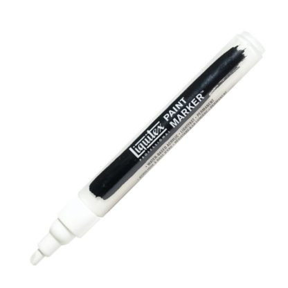 Liquitex Acrylic Marker - Titanium White (Slim 2-4mm tip)
