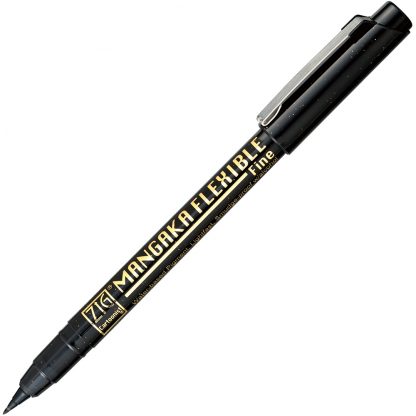 ZIG CARTOONIST MANGAKA BLACK Assortment Set (8/pk) - Image 10