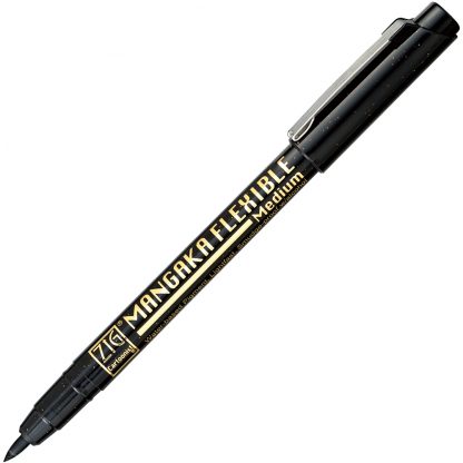 ZIG CARTOONIST MANGAKA BLACK Assortment Set (8/pk) - Image 11