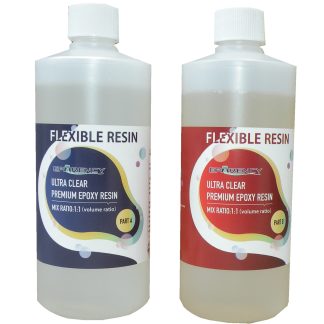 Eparency Clear Flexible Epoxy Resin (Shore A Hardness 75) 1L