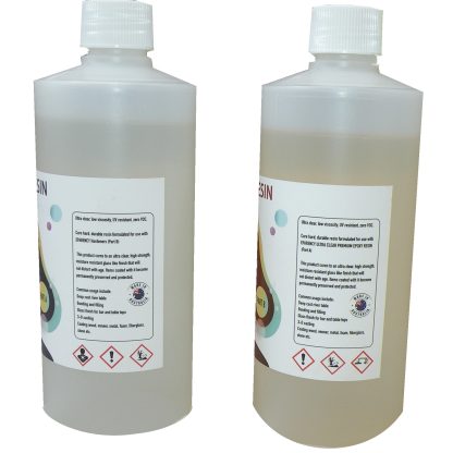 Eparency Clear Flexible Epoxy Resin (Shore A Hardness 75) 1L - Image 2