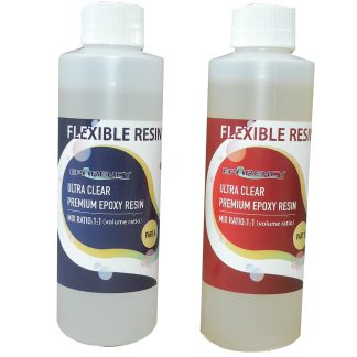 Eparency Clear Flexible Epoxy Resin (Shore A Hardness 75) 500ml