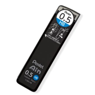 Pentel Ain Mechanical pencil lead pack : 0.5mm HB (40/pk)