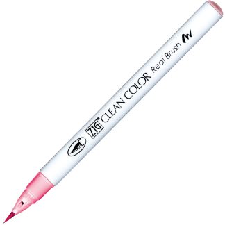 ZIG Kuretake Clean Colour Real Brush Pen 214 Cyclamen Pink