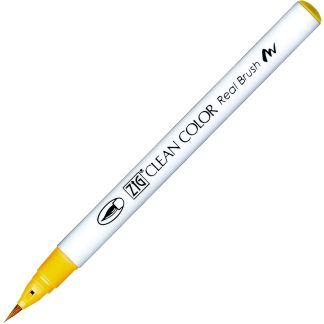 ZIG Kuretake Clean Colour Real Brush Pen 505 Yellow Ochre