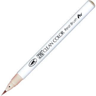 ZIG Kuretake Clean Colour Real Brush Pen 607 Milk Tea