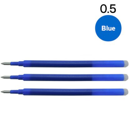 Pilot Frixion Ball series single colour pen refill ink : Blue 0.5mm - Image 2