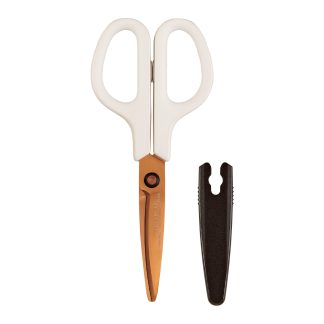 Plus Fitcut CURVE Scissors Premium Titanium : Ivory