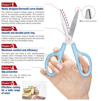 Plus Fitcut CURVE Scissors Premium Titanium : Dark Brown - Image 2