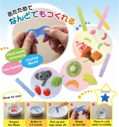 SEED Iropla 600 Plastic Clay 60g - Reusable casting / moulding clay - Image 2