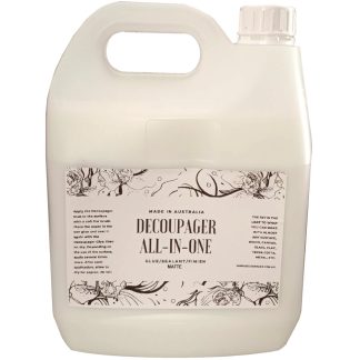 Decoupager (Mod Podge alt.) All-in-one Glue Sealant and Finish : Matte 4L
