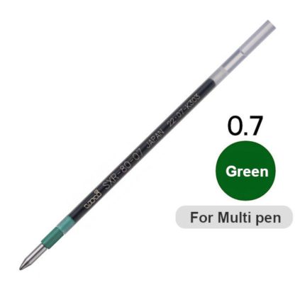 Replacement ink for Uniball Jetstream Multi colour ink pen - SXR-80 Green 0.7mm - Image 2