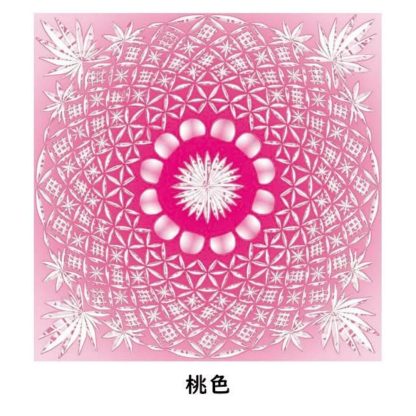 Kakuwa Olyester Transparent Origami paper :Kiriko Glass design (20/pk) - Image 10