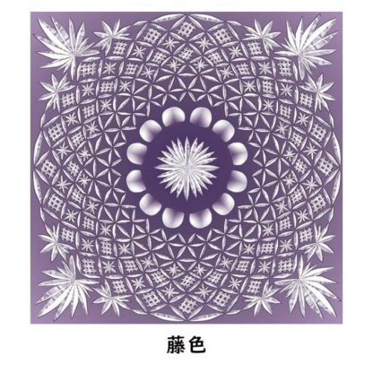 Kakuwa Olyester Transparent Origami paper :Kiriko Glass design (20/pk) - Image 9